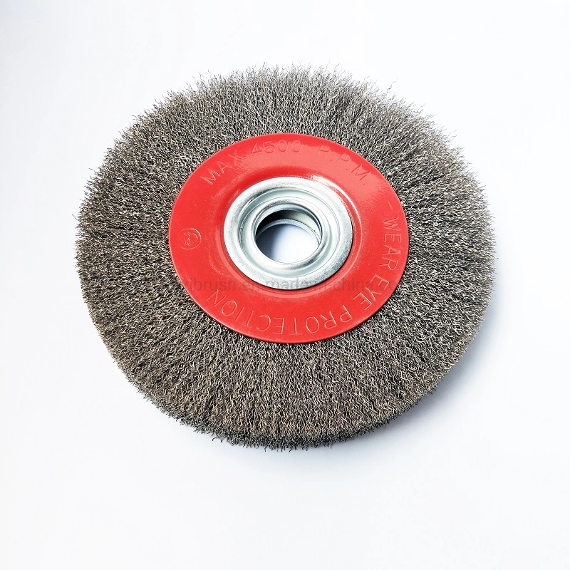 Rotary Rust Cleaner Stainless Steel Polishing Machine Brush Wheel